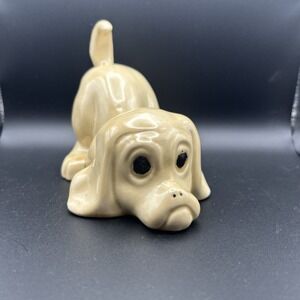 Vintage MCM Dog Figurine Hound Cocker Spaniel Retro Decor